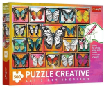 Pusle Trefl Creative: Butterfly Collection, 48 cm x 34 cm, 500 tk