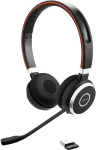 Juhtmega k&otilde;rvaklapid Jabra Evolve 65 UC, must v.