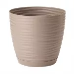 Lillepott Form Plastic Petit 3040, plastik, &Oslash; 19 cm, pruun v.