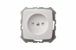 Pistikupesa Liregus Alfa IKL16-104-01 A/B, ilma maanduseta, valge v.