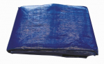Present kangas, sinine/valge, 6.9 m x 4.8 m