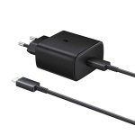 Reisilaadija Samsung EP-TA845XBE, USB Type C, 100 cm, must v., 45 W