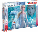 Pusle Clementoni Frozen 2, 33.5 cm x 48.5 cm, 104 tk