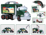 Laste t&ouml;&ouml;riistakomplekt Klein Bosch Tool Truck Ixolino II, roheline v./hall v.