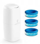 M&auml;hkmekonteiner Angelcare Classic, 180 tk, valge v.