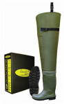 Kummikud meeste Hipwaders 986, ilma s&auml;&auml;reosata, ilma soojenduseta, roheline v., 48 suurus