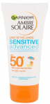 P&auml;ikesekaitsekreem Garnier Ambre Solaire Sensitive Advanced SPF50+, 50 ml