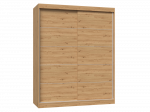 Riidekapp IGA 160, tamm v., 160 cm x 61 cm x 200 cm
