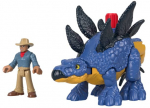 Komplekt Mattel Jurassic World Imaginext Dominion Stegosaurus Dinosaur & Dr. Grant GVV64, mitmev&auml;rviline