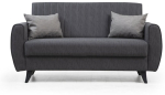 Diivanvoodi Hanah Home Alkon 730MST1104, tumehall v., 158 x 77 cm x 86 cm