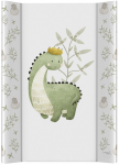 M&auml;hkimismatt Ceba Baby Dino King, 70 cm x 50 cm, valge/roheline