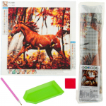 Teemantmosaiik Martom Horse TG64203-15, mitmev&auml;rviline