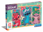 Pusle Clementoni DISNEY STITCH 24029, 62 cm x 42 cm, 24 tk