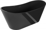 Vann, teisaldatav Mexen Montana, 170 cm x 80 cm x 72 cm, ovaalne, must v.