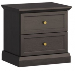 &Ouml;&ouml;kapp Gala Meble Lucca, must v., 51 cm x 40 cm x 52 cm