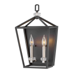Valgusti seinale Elstead Lighting Stinson, E14, 2 x 60 W, nikkel v.
