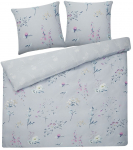 Voodipesukomplekt Shumee Evergreen, helesinine v., 80 x 80 cm, 220 x 240 cm