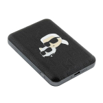 Akupank Karl Lagerfeld Karl&Choupette Head Pin, 5000 mAh, 15 W, must