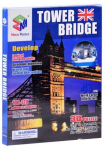 3D-pusle Magic Puzzle Tower Bridge ZA3801, 41 cm x 10.5 cm, 41 tk, mitmev&auml;rviline