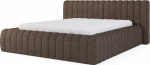 Voodi poolteist istekohta Carilla Tonall 22, 140 x 200 cm, pruun v., ilma madratsita, p&otilde;hjalippidega