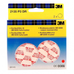 Peente osakeste filter 3M T2135K 2135 P3, valge v., 2 tk
