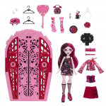 Nukk aksessuaaridega Mattel Monster High Skulltimate Secrets Garden Mysteries Drakulaura HYT72, 29 cm, punane v.