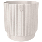 Lillepott Form Plastic Mika Cyli, plastik, &Oslash; 18 cm, valge v.