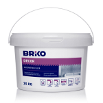 Pahtel Briko Structura, j&auml;medateraline, valge v., 15 kg