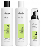 Juuksehoolduse komplekt Nioxin System 2 Kit, 3 tk