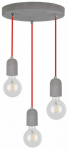 Valgusti lagi Britop Amory, E27, 3 x 60 W, hall v.
