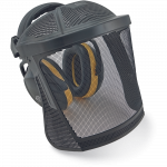 M&uuml;rasummutavad k&otilde;rvaklapid, kaitsevisiiriga Ear Defender Secure 2H, must v./kollane v., Universaalne suurus