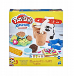 Plastiliini komplekt, koos tarvikutega Hasbro Play-Doh Kitchen Creations Milk N Cookies, mitmev&auml;rviline