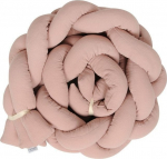 Kaitsepiire BabyMatex Muslin, roosa v., 200 cm x 30 cm