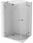 Du&scaron;ikabiin Mexen Lunar 833-090L-070P-60-00, pool&uuml;mar, aluseta, 90 cm x 70 cm x 200 cm