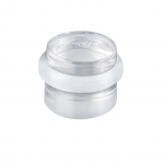 Uksestopper Haushalt HAH15569, 1.5 cm x 4.6 cm, plastik/kumm, l&auml;bipaistev v.