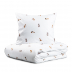 Voodipesukomplekt Homla Gattino 241333, valge v., 50 x 60 cm, 160 x 200 cm