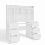 Kirjutuslaud ja riiul Kuba, valge v.