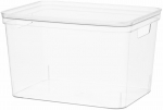 Kaanega hoiukarp Nord Clean 620909, 9 l, l&auml;bipaistev v., 36 x 27 x 22.5 cm
