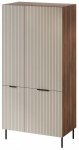 Riidekapp Cama Meble Almera, p&auml;hklipuu v./ka&scaron;miir v., 52 cm x 90 cm x 185 cm