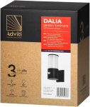 &Otilde;ue seinavalgusti Orno Dalia Philips, 15W, E27, IP54, must v., 9 cm x 20 cm