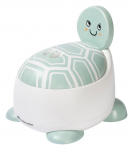 Laste WC pott Bebeconfort Comfort Little Turtle, valge v./roheline v., 29 cm x 27 cm x 29.5 cm