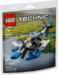 Konstruktor LEGO&reg; Technic Valge vesilennuk 30736, 82 tk