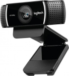 Kahjustatud pakendiga toode. Veebikaamera Logitech C922 Pro, must v., 1080p