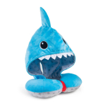 Reisipadi BenBat Hoodie Shark, sinine v., 31 cm x 25 cm
