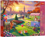 Pusle Trefl Love Story: Romantic London, 48 cm x 34 cm, 500 tk