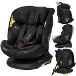 Turvatool Lionelo Bastiaan Plus I-Size, must v., 40 - 150 cm