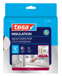 Tihenduslint akna tihendamiseks/uksepragude tihendamiseks Tesa D-PROFILS, 25 m x 9 mm