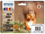 Tindiprinteri kassett Epson 378XL+478XL C13T379D4010, must v./punane v./kollane v.