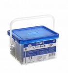 Puidukruvi, terrassidele Prof, 4.2 x 45 mm, valge, 200 tk