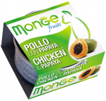 Kassi m&auml;rgtoit Monge Fruits, kanaliha/papaia, 0.08 kg